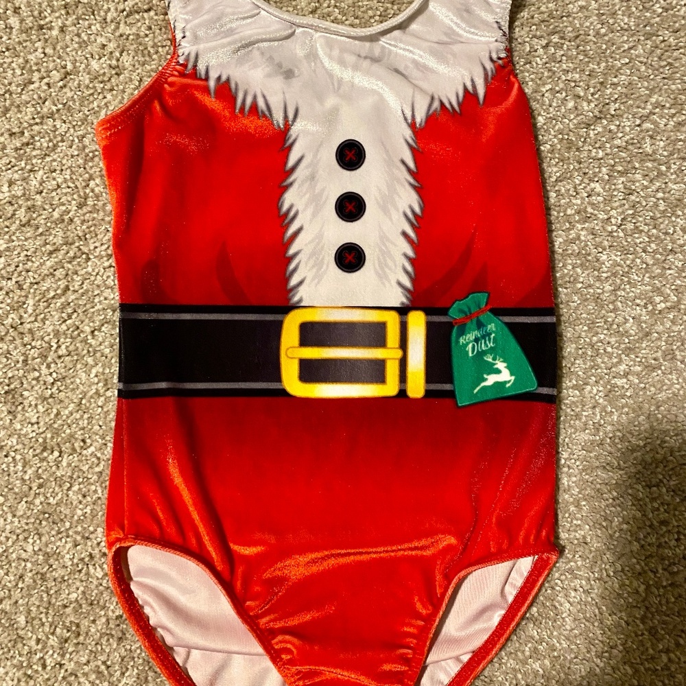 Destira Girls Child Medium Gymnastics Leotard (fits like 6/7)